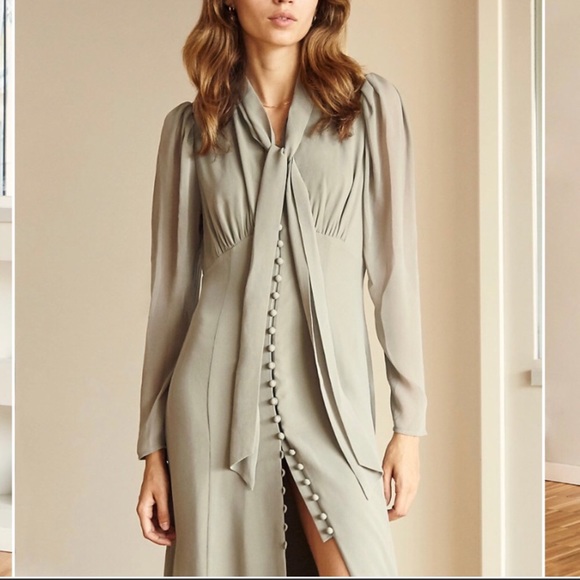 FOUND!! ISO Aritzia Wilfred Mambo Dress in Green - Picture 5 of 6